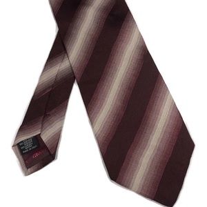 Giorgio Armani Cravatte Diagonal Striped Silk Tie